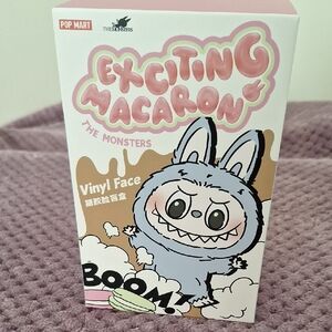 Pop Mart Exciting Macaron Vinyl Face Action Figure - Blue